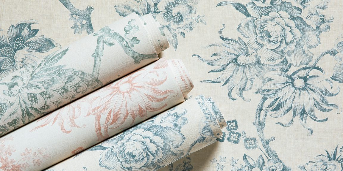Pineapple and Auricula Wallpaper 8323 2 1