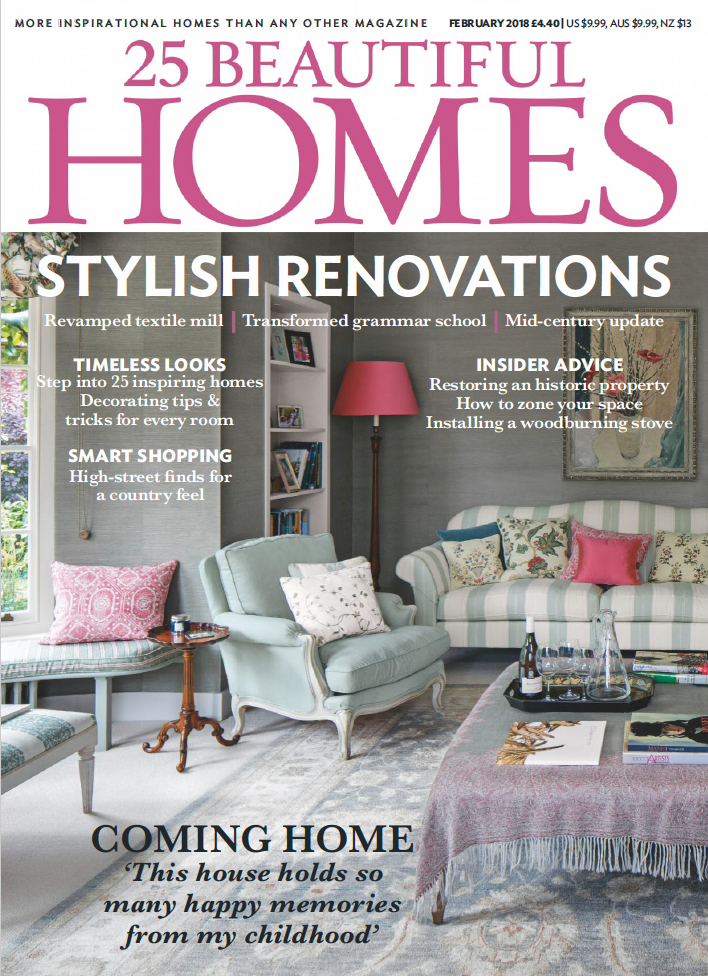 25 Beautiful Homes Feb18 Cover