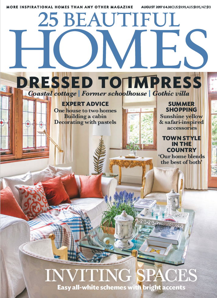 25 Beautiful Homes August 2017 Cover