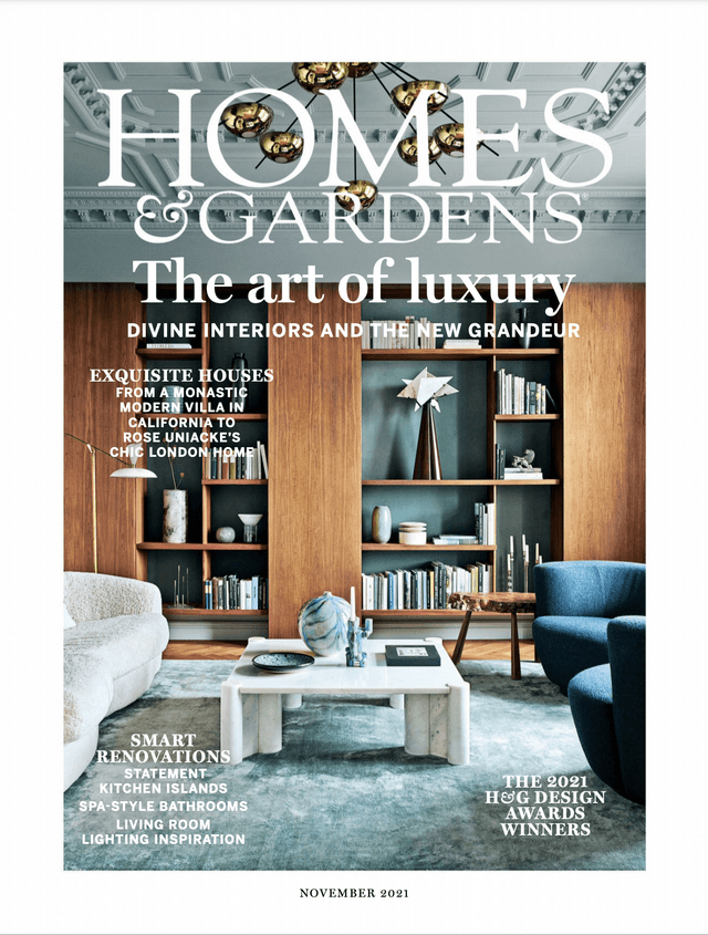 Homes Gardens UK 11 2021 cover