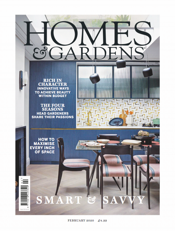 Homes Amp Gardens Uk  February 2020 Cover