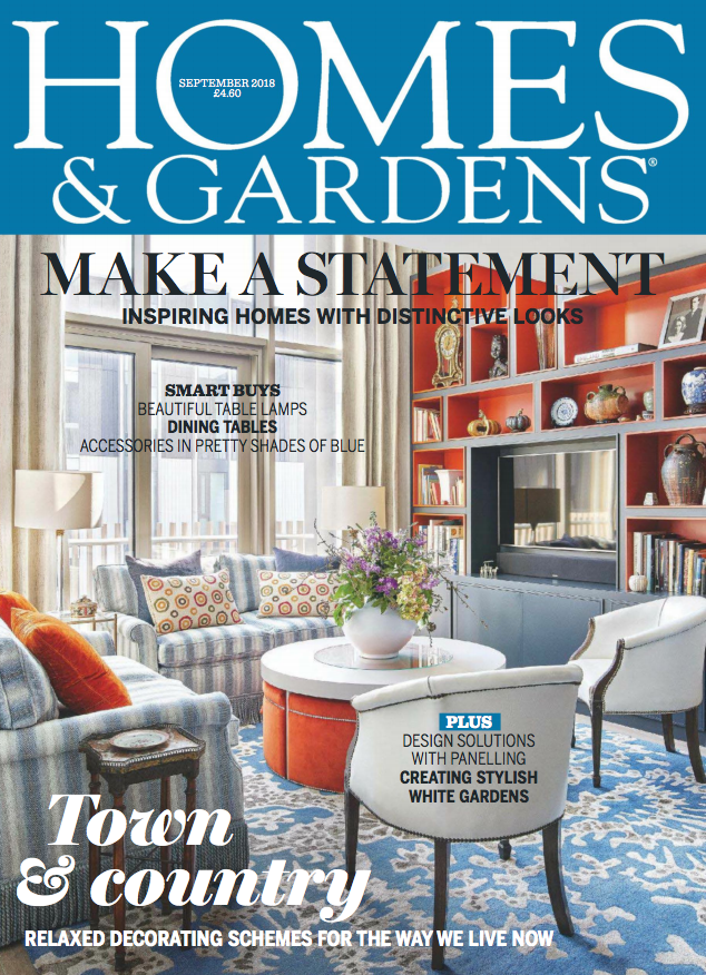 Homes Amp Amp Gardens Uk  September 2018 Cover