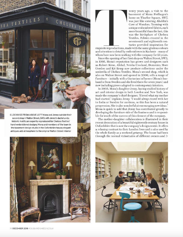 House  Garden Uk  December 2018 P74