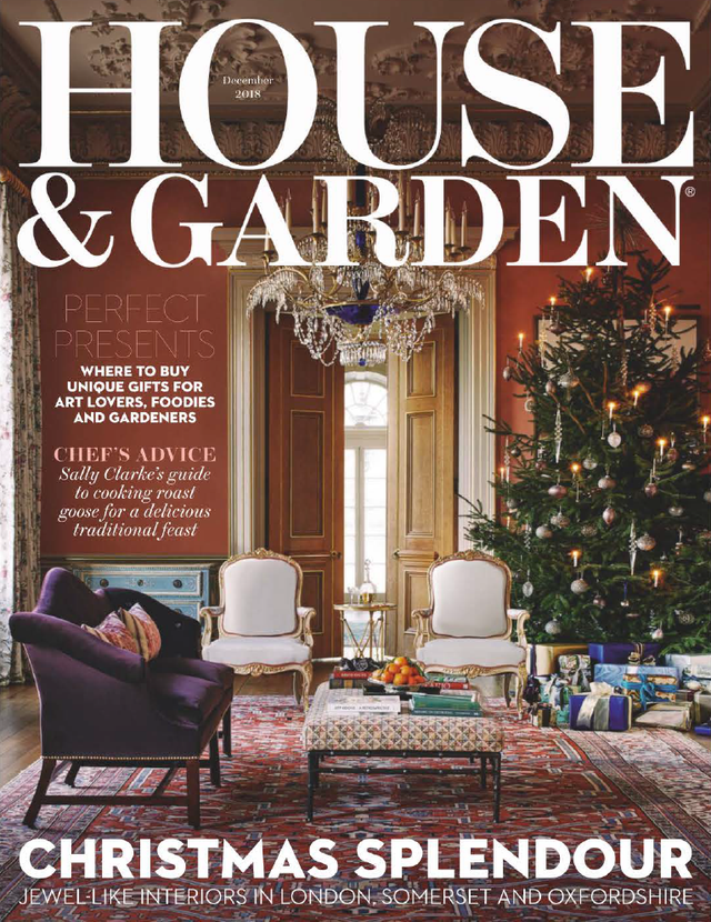 House  Garden Uk  December 2018 Cover