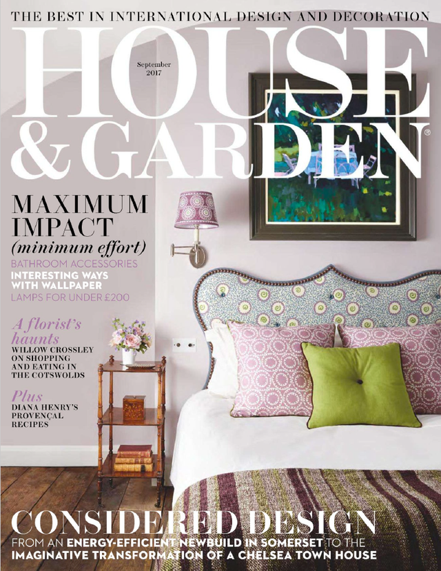 House And Garden September 2017 Cover