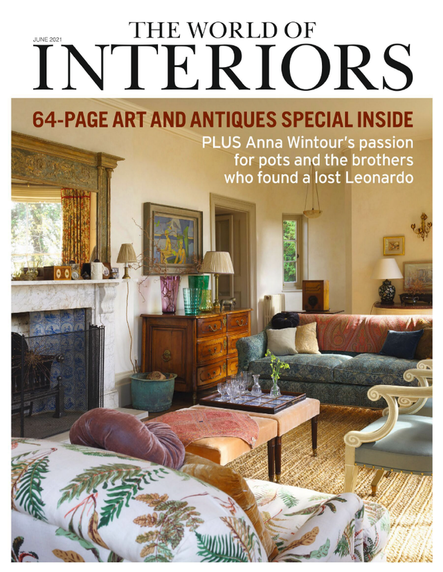 The World of Interiors June 2021 cover