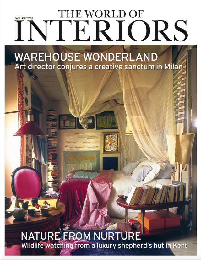 The World Of Interiors January 2018 Cover