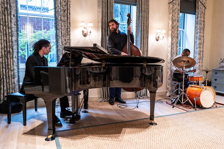 Dexter Birk, Chet Carlson, Vinton Hines