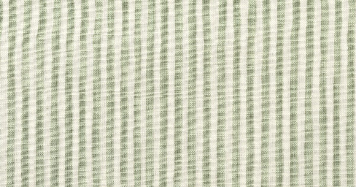 Small Stripes Chelsea Textiles | Tiny Stripe in Seamist | Checks & Stripes | Fabrics