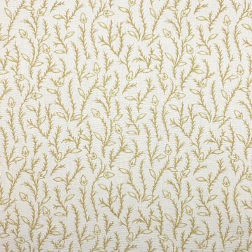 Fern vine in faded yellow
