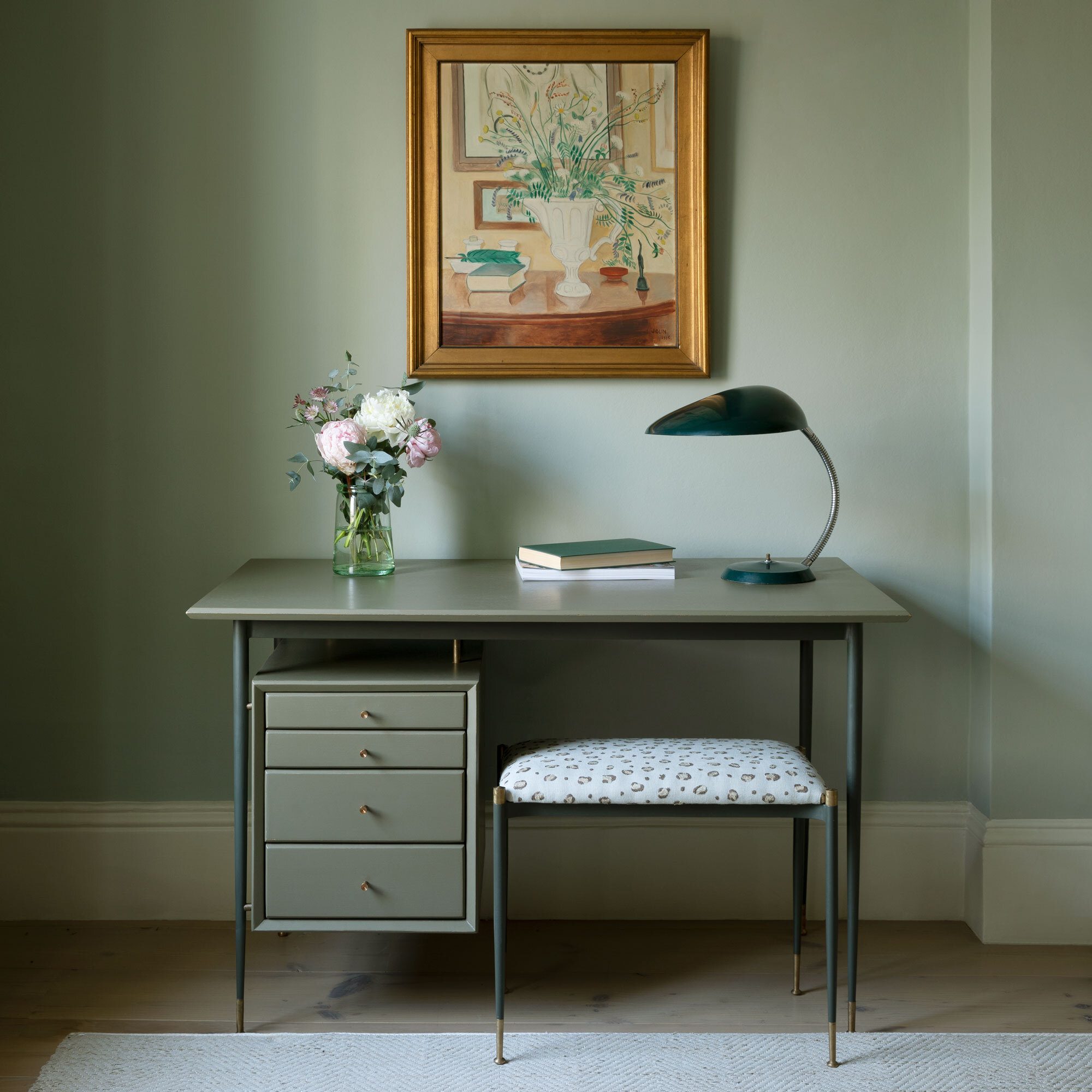 metal dressing table design Mercer41 Modern Metal Leg Double Drawer Dressing Table, Combining High-Quality Wood And Metal, Simple Style, Multifunctional Dressing Table, Suitable